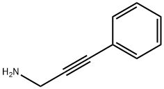3-苯基丙-2-炔-1-胺 结构式