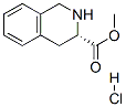 (S)-1,2,3,4-四氢异喹啉-3-甲酸甲酯盐酸盐 结构式