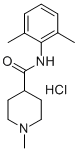 1-Methyl-piperidine-4-carbonsaure-o,o-xylidid hydrochlorid [German] 结构式