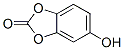 1,3-Benzodioxol-2-one,  5-hydroxy- 结构式