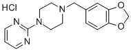 吡贝地尔盐酸盐 结构式