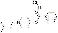 [1-(3-methylbutyl)-4-piperidyl] benzoate hydrochloride 结构式