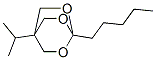 1-pentyl-4-propan-2-yl-2,6,7-trioxabicyclo[2.2.2]octane 结构式