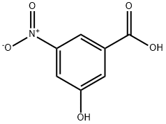 3-羟基-5-硝基苯甲酸 结构式