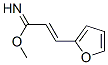 2-Propenimidicacid,3-(2-furanyl)-,methylester(9CI) 结构式