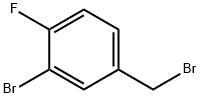 3-溴-4-氟苄溴 结构式