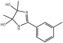 1H-Imidazole-4,5-diol, 4,5-dihydro-4,5-dimethyl-2-(3-methylphenyl)- (9CI) 结构式