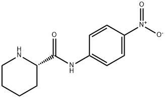 2-Piperidinecarboxamide,N-(4-nitrophenyl)-,(S)-(9CI) 结构式