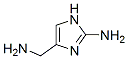 1H-Imidazole-4-methanamine,  2-amino-  (9CI) 结构式