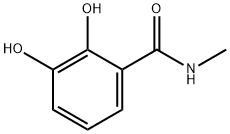2,3-二羟基-N-甲基苯甲酰胺 结构式