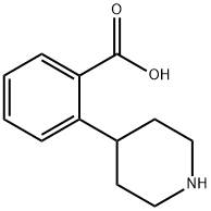 2-(PIPERIDIN-4-YL)BENZOIC ACID 结构式