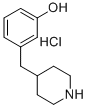 3-(哌啶-4-基甲基)苯酚盐酸盐 结构式