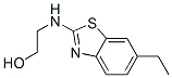 Ethanol, 2-[(6-ethyl-2-benzothiazolyl)amino]- (9CI) 结构式