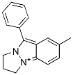 2,3-dihydro-7-methyl-9-phenyl-1H-pyrazolo(1,2-a)indazolium 结构式