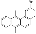 2-bromo-7,12-dimethylbenz(a)anthracene 结构式