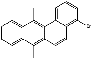 4-bromo-7,12-dimethylbenz(a)anthracene 结构式