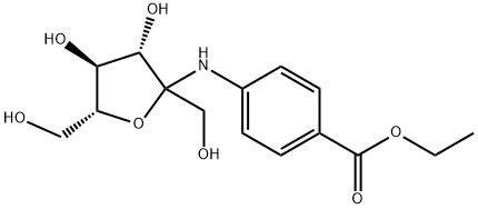 Benzocaine N-D-Fructoside 结构式