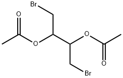 1,4-dibromobutane-2,3-diyl diacetate 结构式