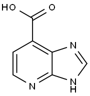 3H-咪唑并[4,5-B]吡啶-7-甲酸 结构式