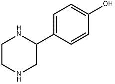 4-(2-哌嗪)苯酚 结构式