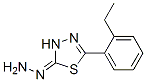 1,3,4-Thiadiazol-2(3H)-one,5-(2-ethylphenyl)-,hydrazone(9CI) 结构式