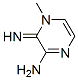 Pyrazinamine, 3,4-dihydro-3-imino-4-methyl- (9CI) 结构式