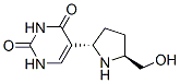 2,4(1H,3H)-Pyrimidinedione, 5-[(2S,5S)-5-(hydroxymethyl)-2-pyrrolidinyl]- (9CI) 结构式
