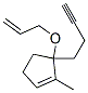 Cyclopentene, 5-(3-butynyl)-1-methyl-5-(2-propenyloxy)- (9CI) 结构式