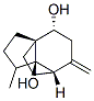 3a,7-Ethano-3aH-indene-4,7a(1H)-diol,hexahydro-1-methyl-6-methylene-,(3aR,4R,7S,7aR)-(9CI) 结构式