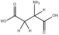 L-ASPARTIC ACID, [2,3-3H] 结构式