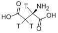 ASPARTIC ACID, D-[2,3-3H] 结构式