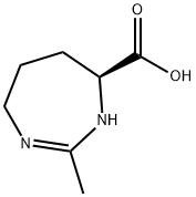 1H-1,3-Diazepine-4-carboxylicacid,4,5,6,7-tetrahydro-2-methyl-,(4S)-(9CI) 结构式