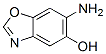 5-Benzoxazolol, 6-amino- (9CI) 结构式