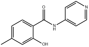 Benzamide, 2-hydroxy-4-methyl-N-4-pyridinyl- (9CI) 结构式