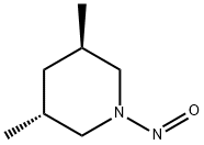 (3R,5R)-3,5-二甲基-1-亚硝基哌啶 结构式