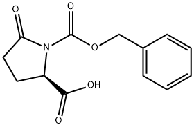 Cbz-D-焦谷氨酸 结构式