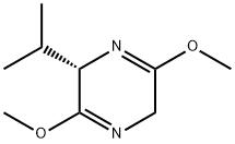 (S)-2,5-二氢-3,6-二甲氧基-2-异丙基吡嗪 结构式