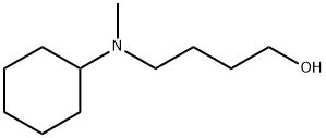 4-(环己基(甲基)氨基)丁-1-醇 结构式