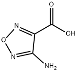 3-氨基呋咱-4-羧酸 结构式
