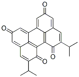 2,11-Bis(1-methylethyl)perylene-1,5,8,12-tetrone 结构式