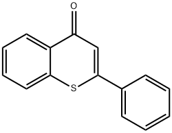 2-苯基巯基苯并吡喃-4-酮 结构式