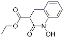 1,2,3,4-Tetrahydro-1-hydroxy-2-oxo-3-quinolinecarboxylic acid ethyl ester 结构式