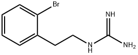 (2-BROMOPHENETHYL)GUANIDINE 结构式