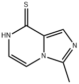 Imidazo[1,5-a]pyrazine-8(7H)-thione, 3-methyl- (9CI) 结构式