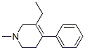 Pyridine, 3-ethyl-1,2,5,6-tetrahydro-1-methyl-4-phenyl- (9CI) 结构式