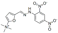 2-Furanaminium,  5-[[(2,4-dinitrophenyl)hydrazono]methyl]-N,N,N-trimethyl-  (9CI) 结构式
