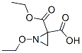 2,2-Aziridinedicarboxylicacid,1-ethoxy-,monoethylester(9CI) 结构式