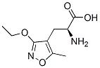 4-Isoxazolepropanoicacid,alpha-amino-3-ethoxy-5-methyl-,(S)-(9CI) 结构式