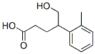 Benzenebutanoic acid, gamma-(hydroxymethyl)-2-methyl- (9CI) 结构式