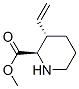 2-Piperidinecarboxylicacid,3-ethenyl-,methylester,(2R,3S)-(9CI) 结构式